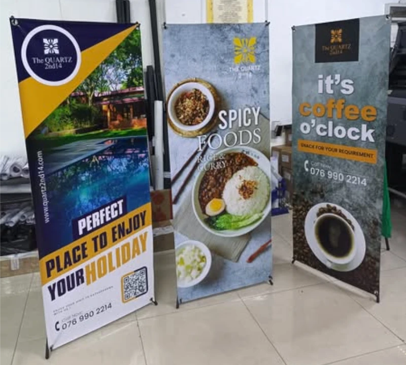 Digital X Banners Created by Thusitha Graphics (Pvt) Ltd