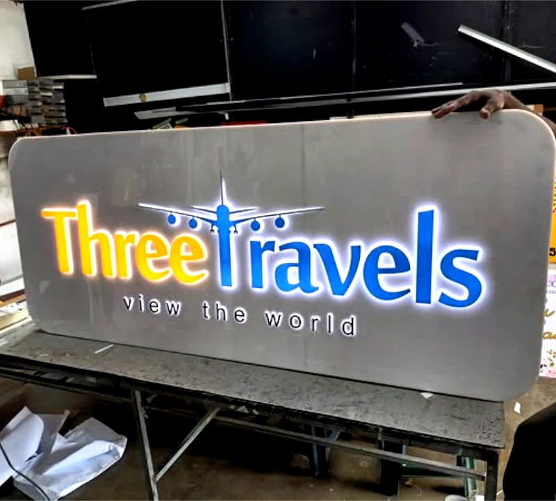 Illuminated Plastic Signage Project by Thusitha Graphics (Pvt) Ltd