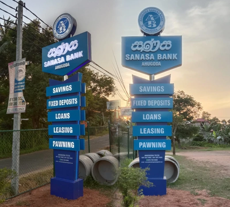 Illuminated Signage Project by Thusitha Graphics (Pvt) Ltd
